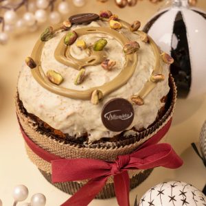 Panettone de Chocolate Dubái con Pistachos